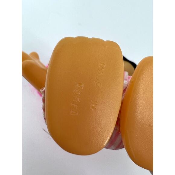 Vintage Korea Lucky Troll Doll Boxer Shorts Mask Pink Hair Brown Eyes - Picture 7 of 8